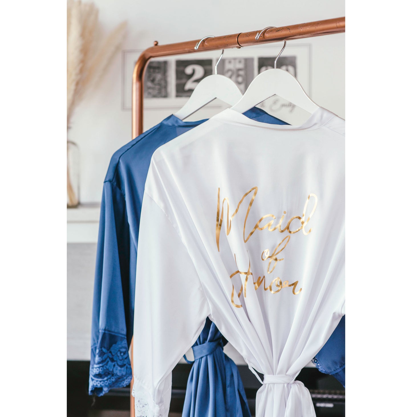 Personalized Satin Robes - Bridesmaid Robes