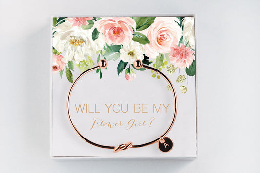 Flower Girl Bracelet - Proposal Gift #BC016