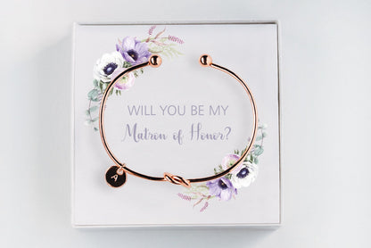 Matron Of Honor Bracelet - Proposal Gift #BC026