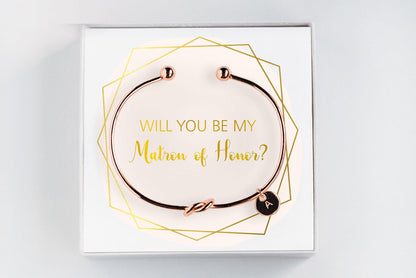 Matron Of Honor Bracelet - Proposal Gift #BC056