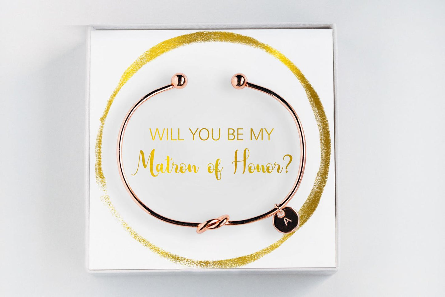 Matron Of Honor Bracelet - Proposal Gift #BC051
