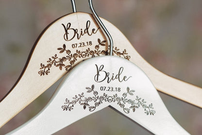 Personalized Engraved Wooden Hangers #HG106